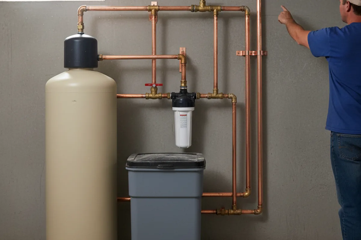 Whole-house water treatment system installed in Blanding
